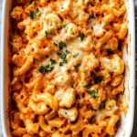 Buffalo Cauliflower Mac and Cheese