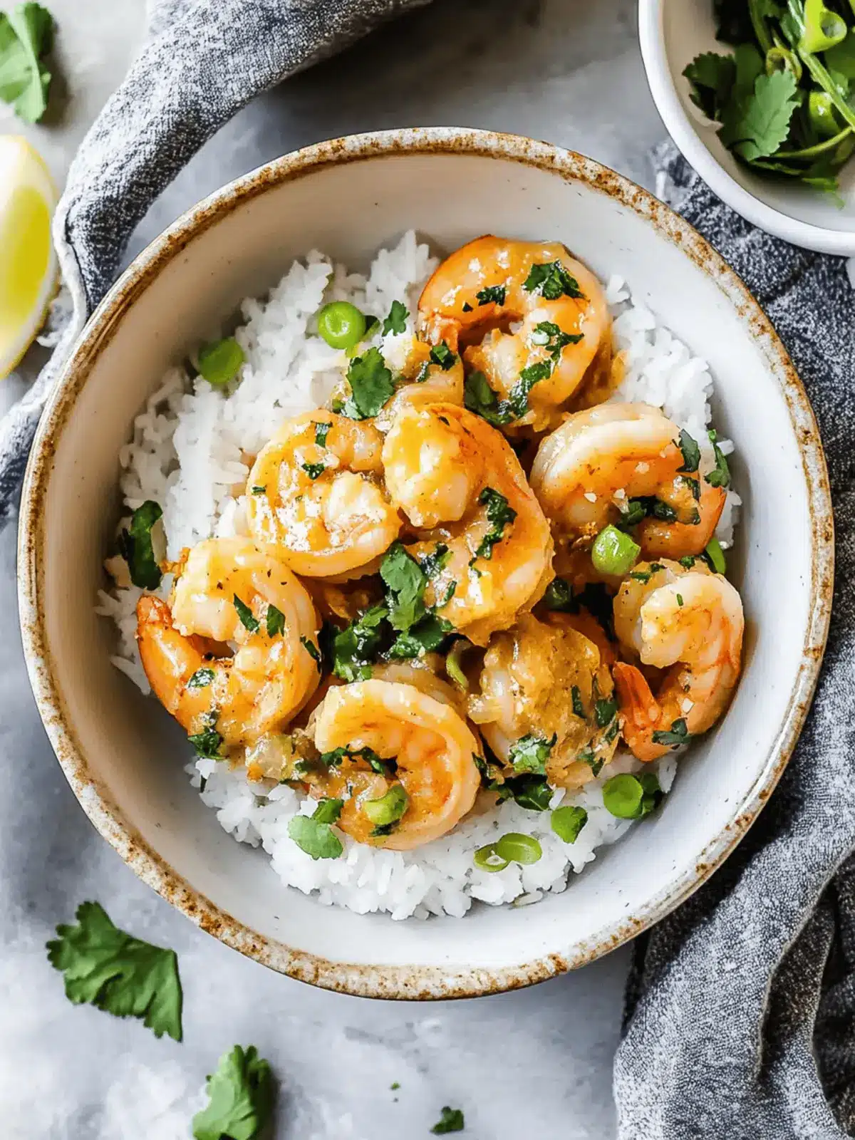 Red Thai Coconut Curry Shrimp
