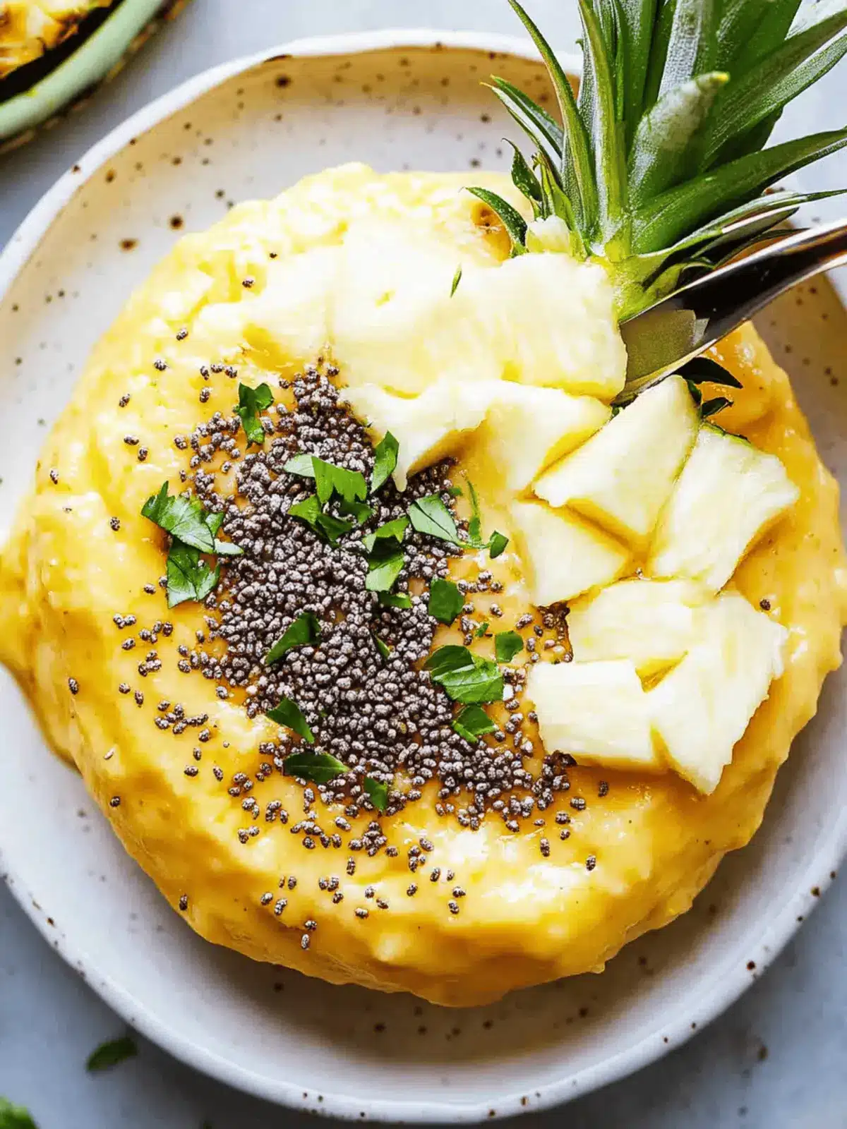 Pineapple Smoothie Bowl