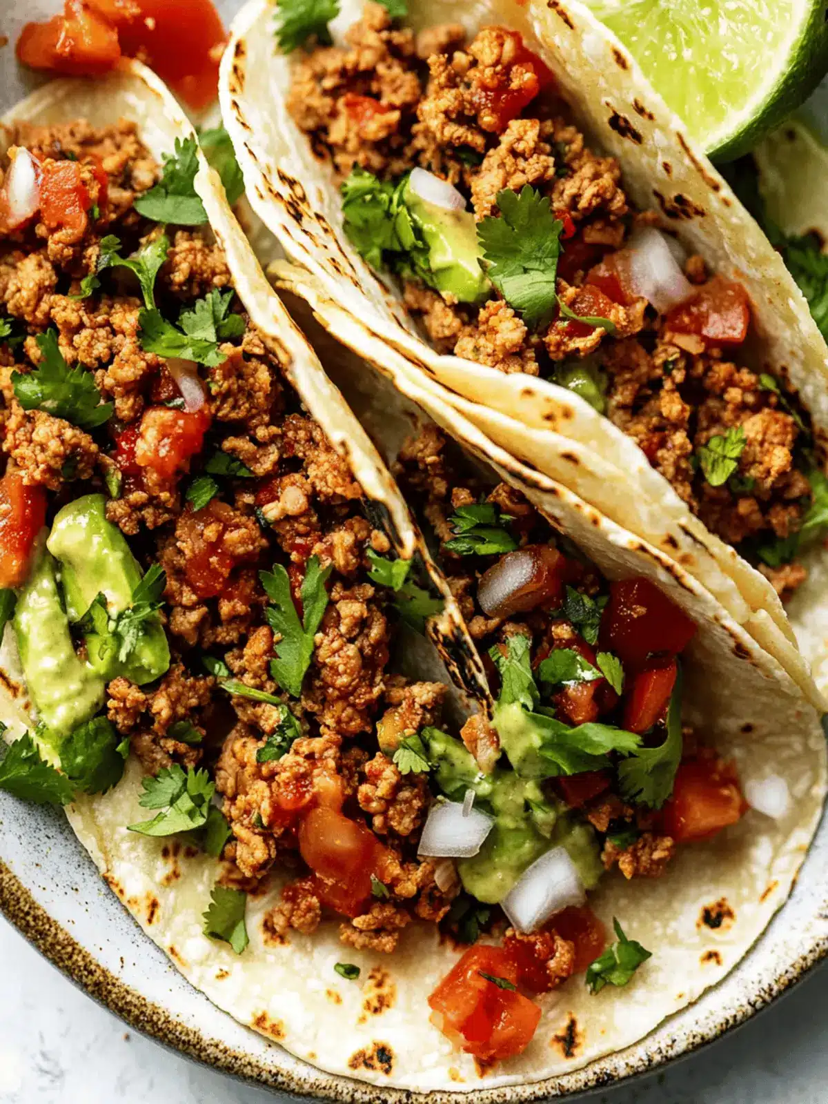 Ground Turkey Tacos