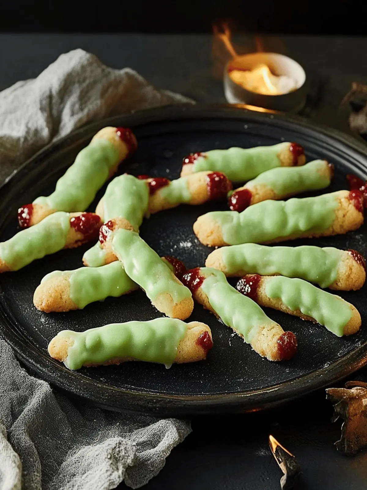 Witch Finger Cookies