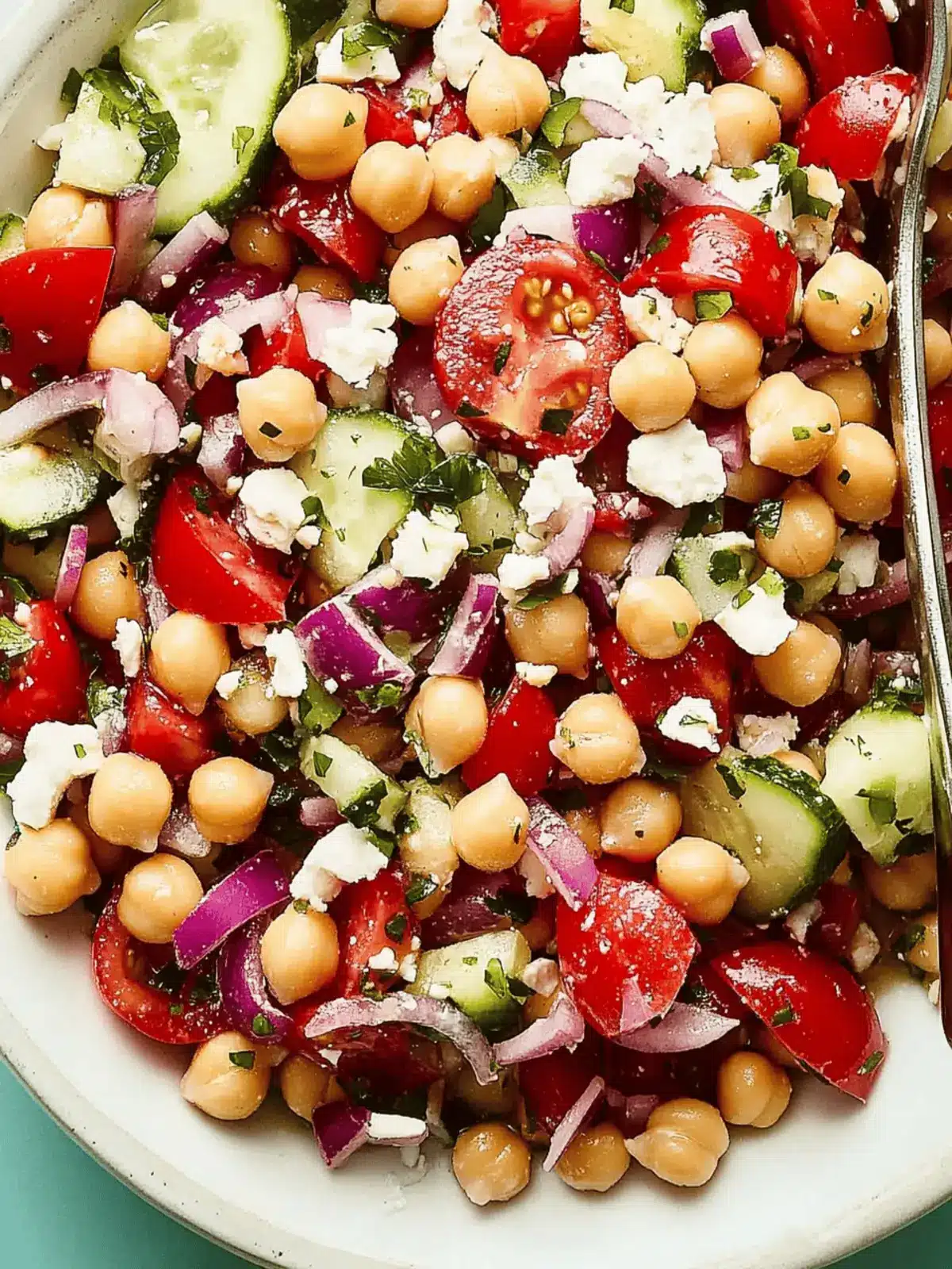 Mediterranean Chickpea Salad