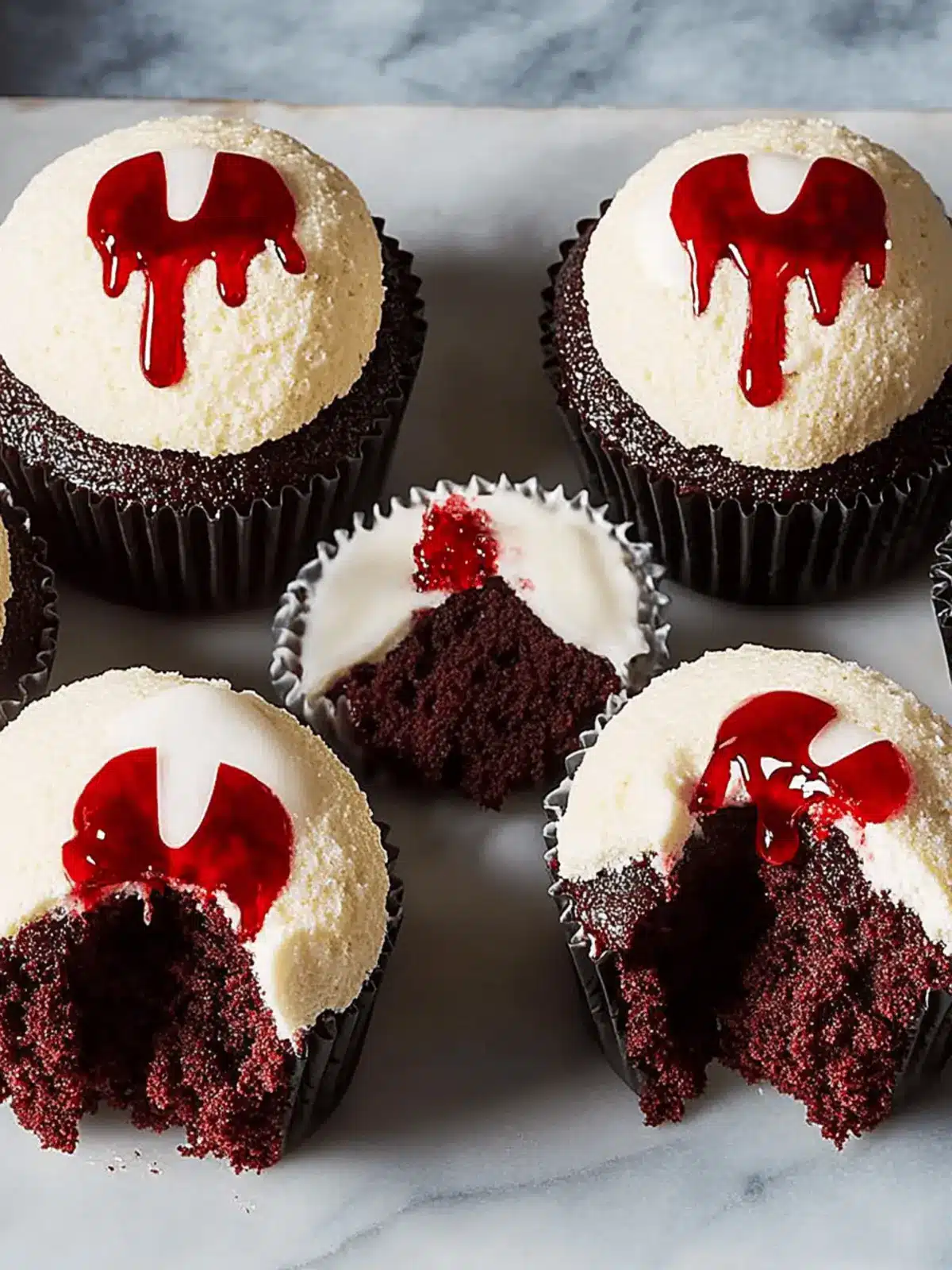 Vampire Cupcakes