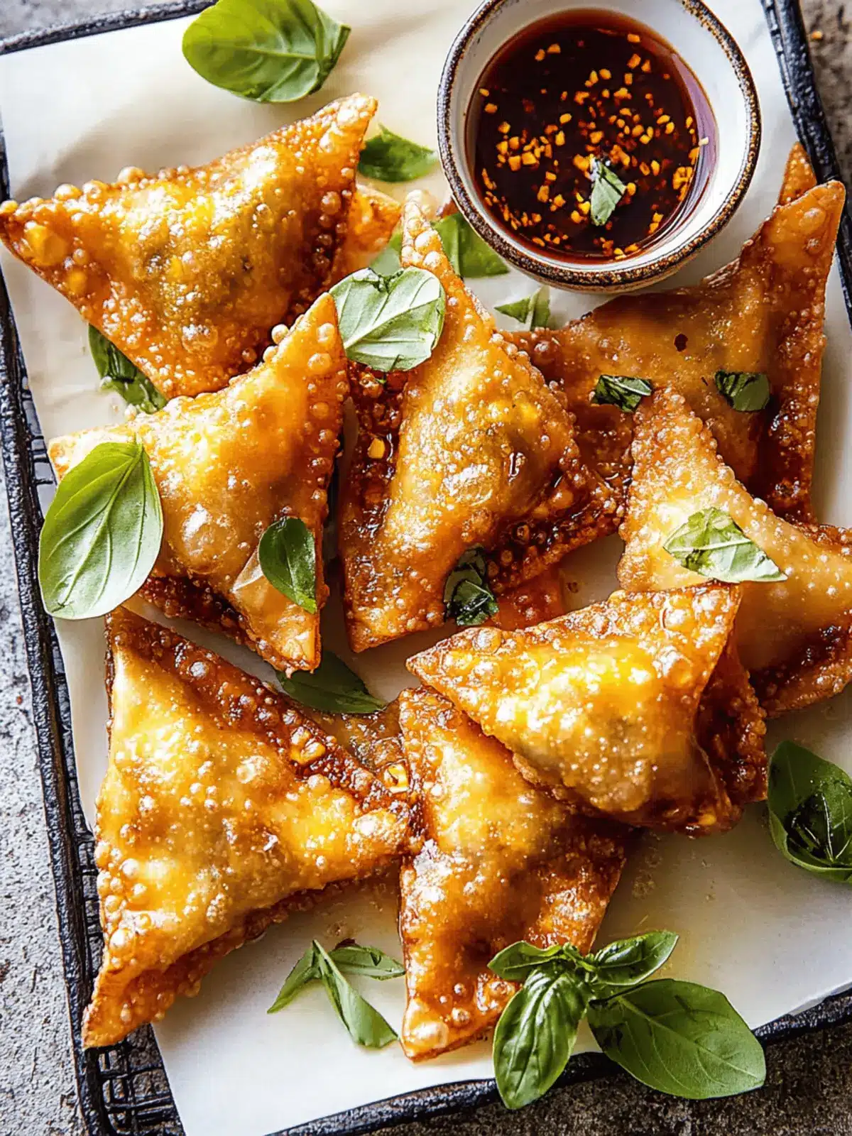 Crispy Sweet Corn Wontons