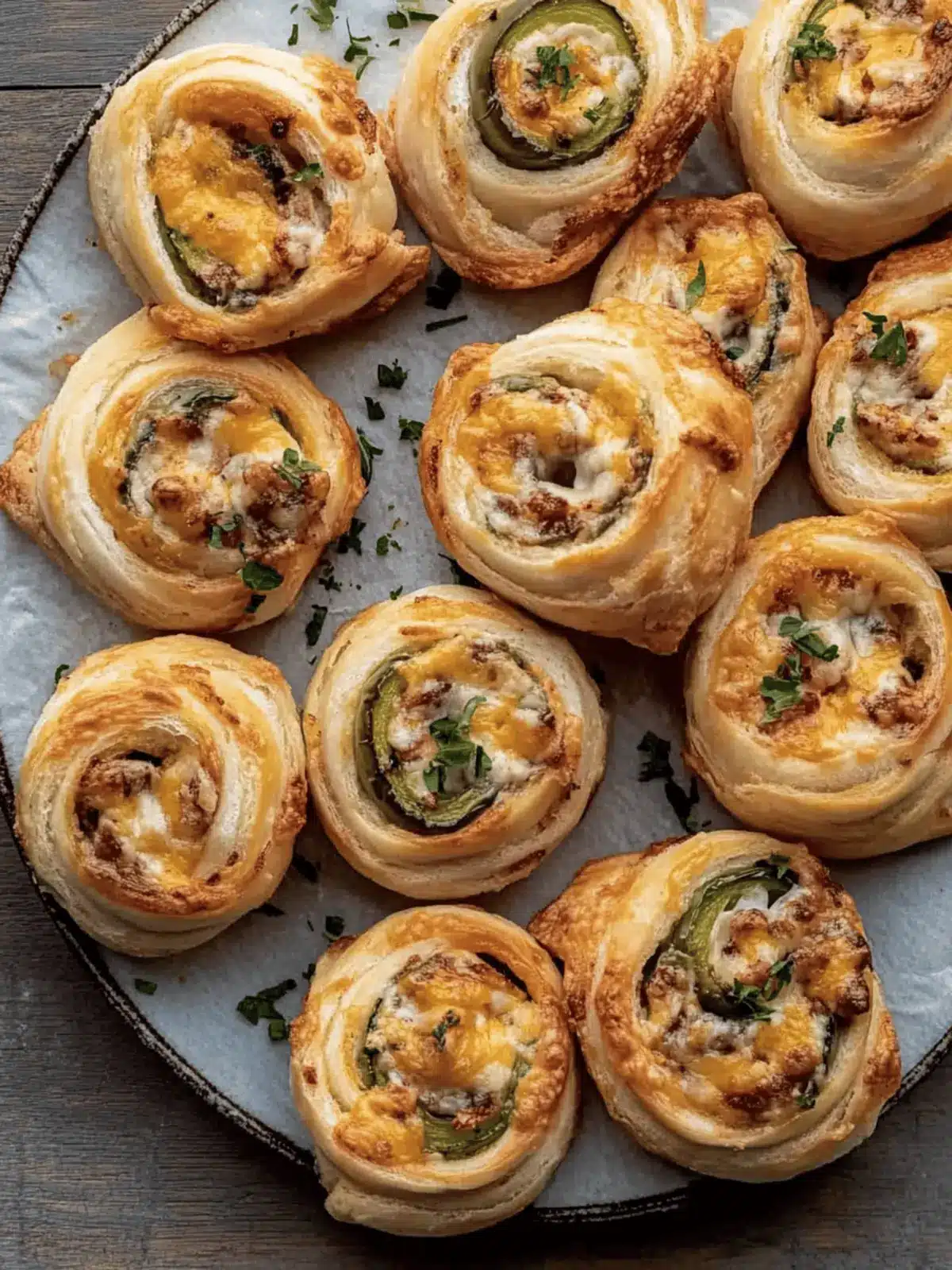 Jalapeno Popper Pinwheels