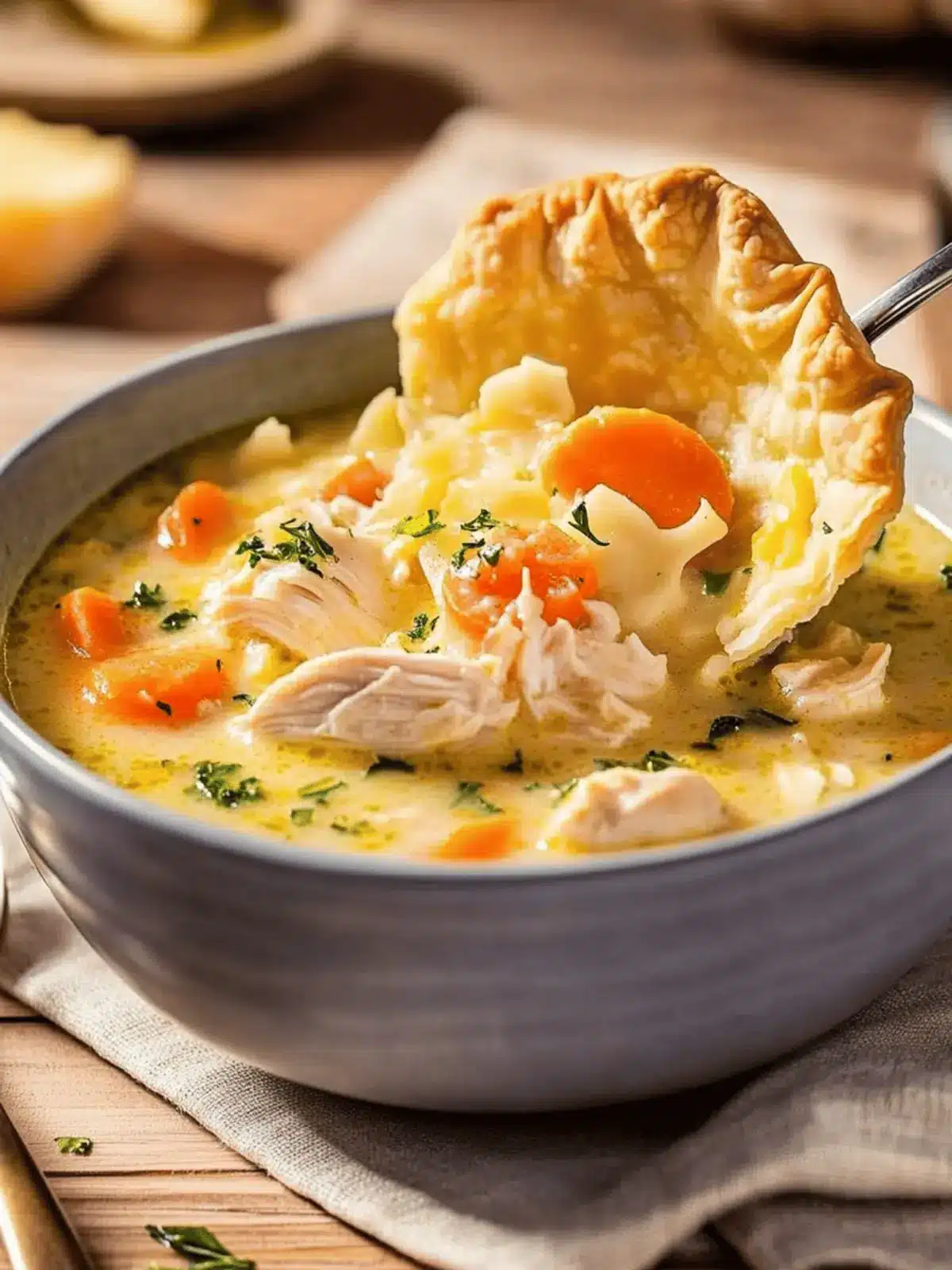 Chicken Pot Pie Soup