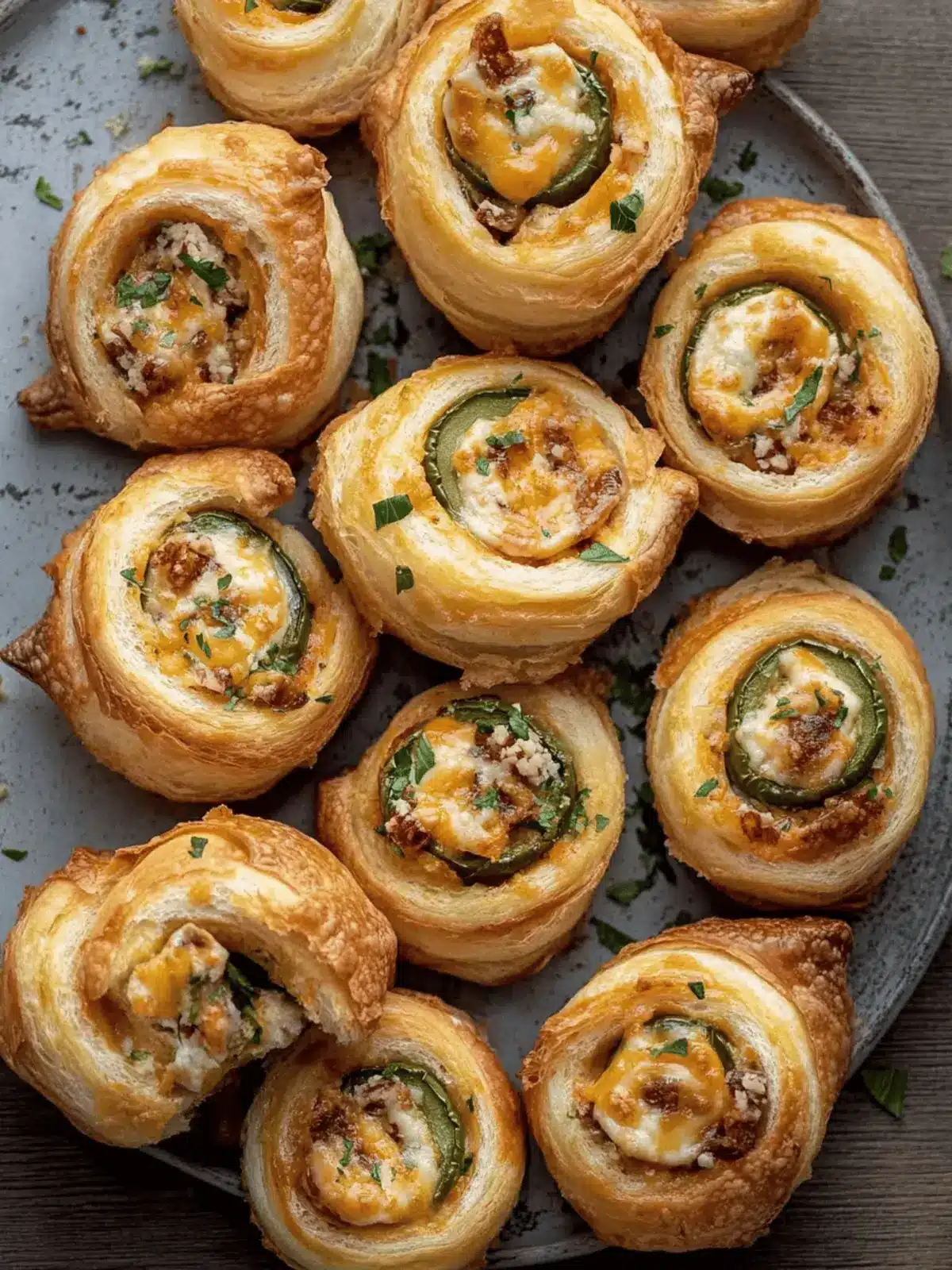 Jalapeno Popper Pinwheels