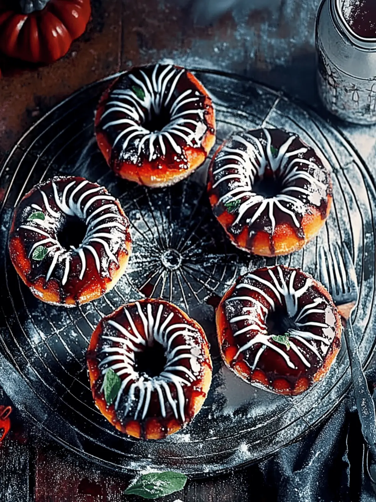 Halloween doughnuts