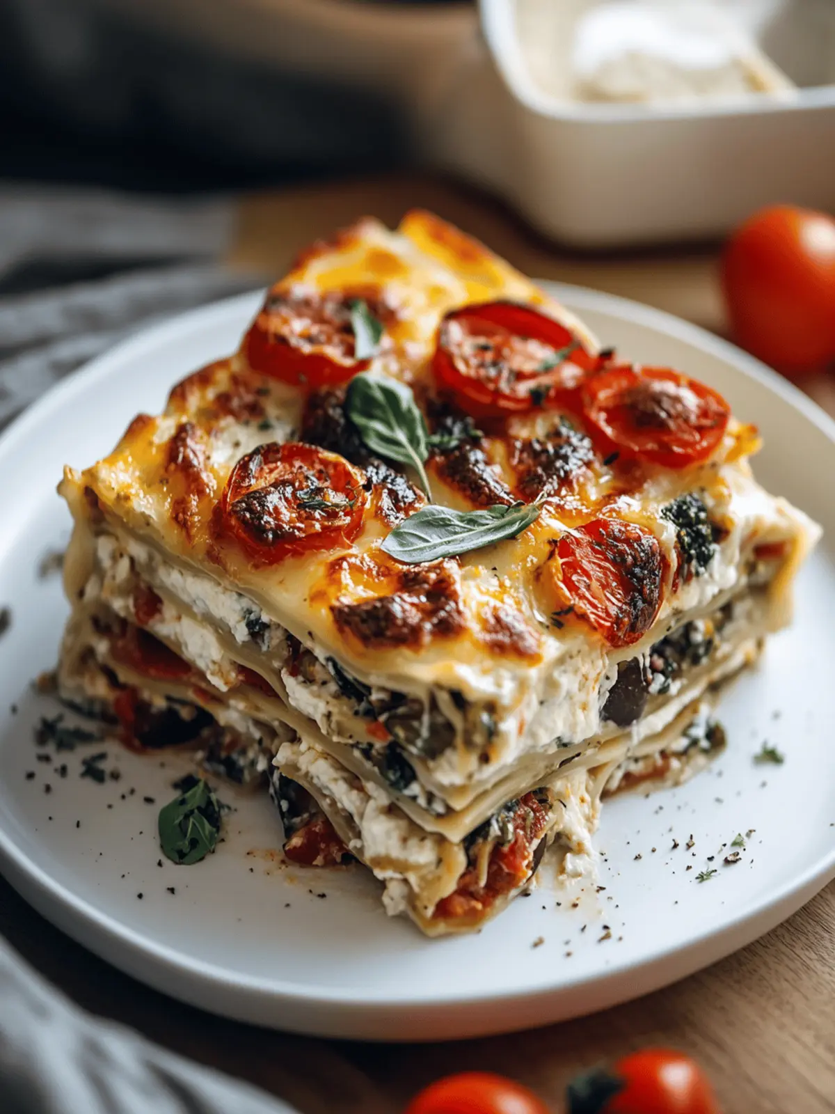 Loaded Veggie White Lasagna: A Healthy Twist on Tradition