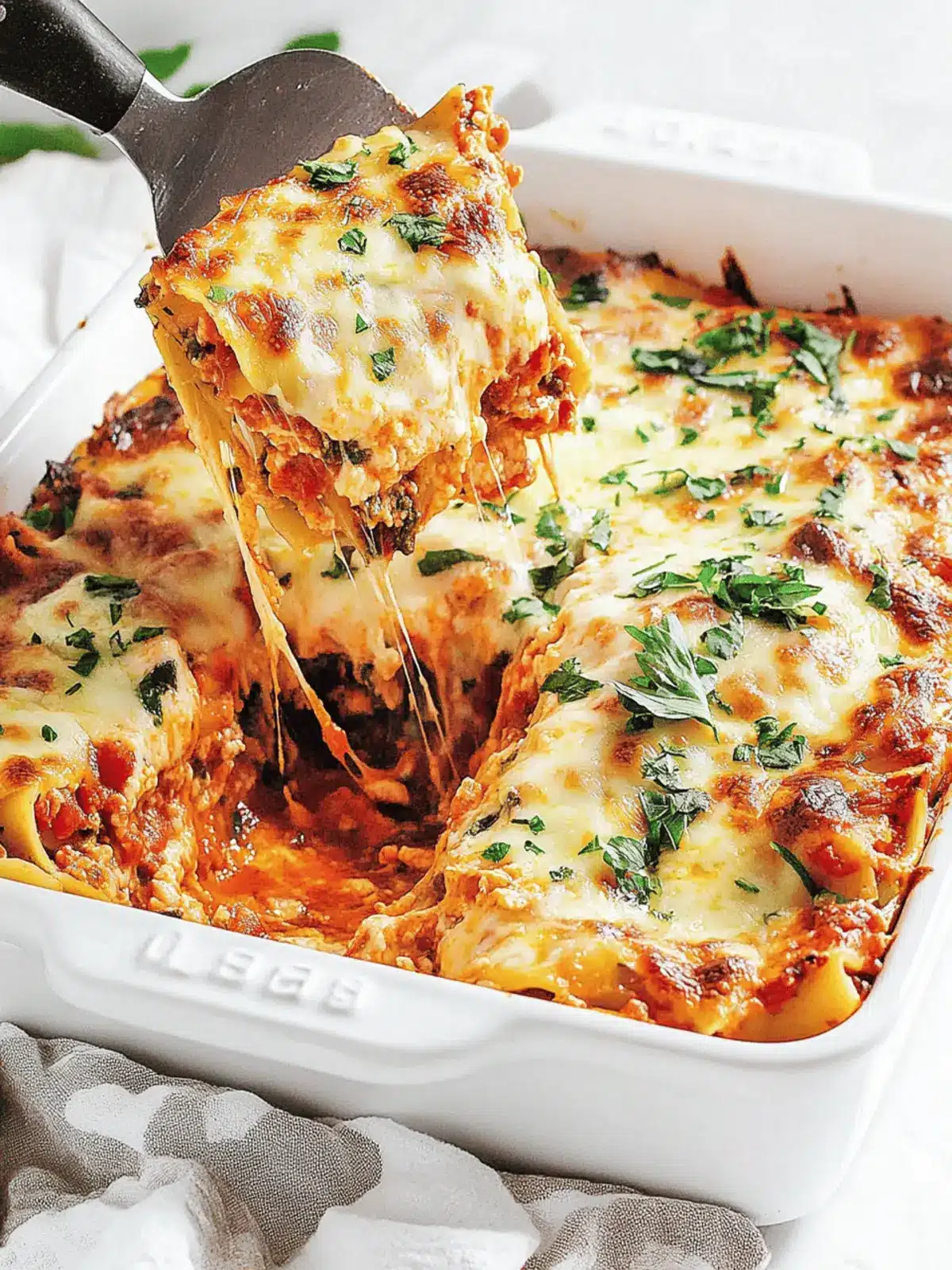 Easy Vegetarian Lasagna Recipe (No Ricotta!)