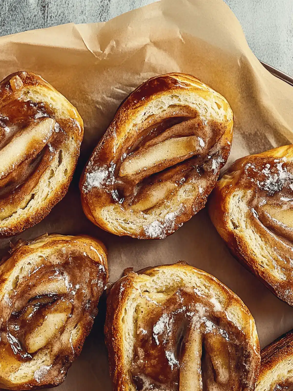 Cinnamon Apple Twist Bread