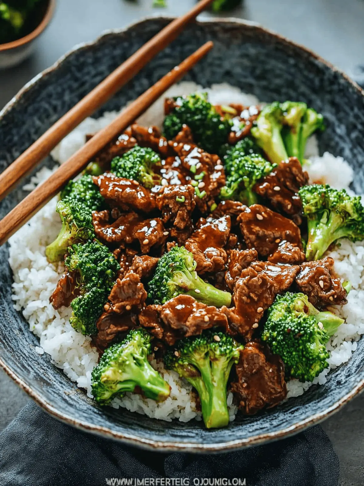 Chinese Beef and Broccoli (One Pan Take-Out)
