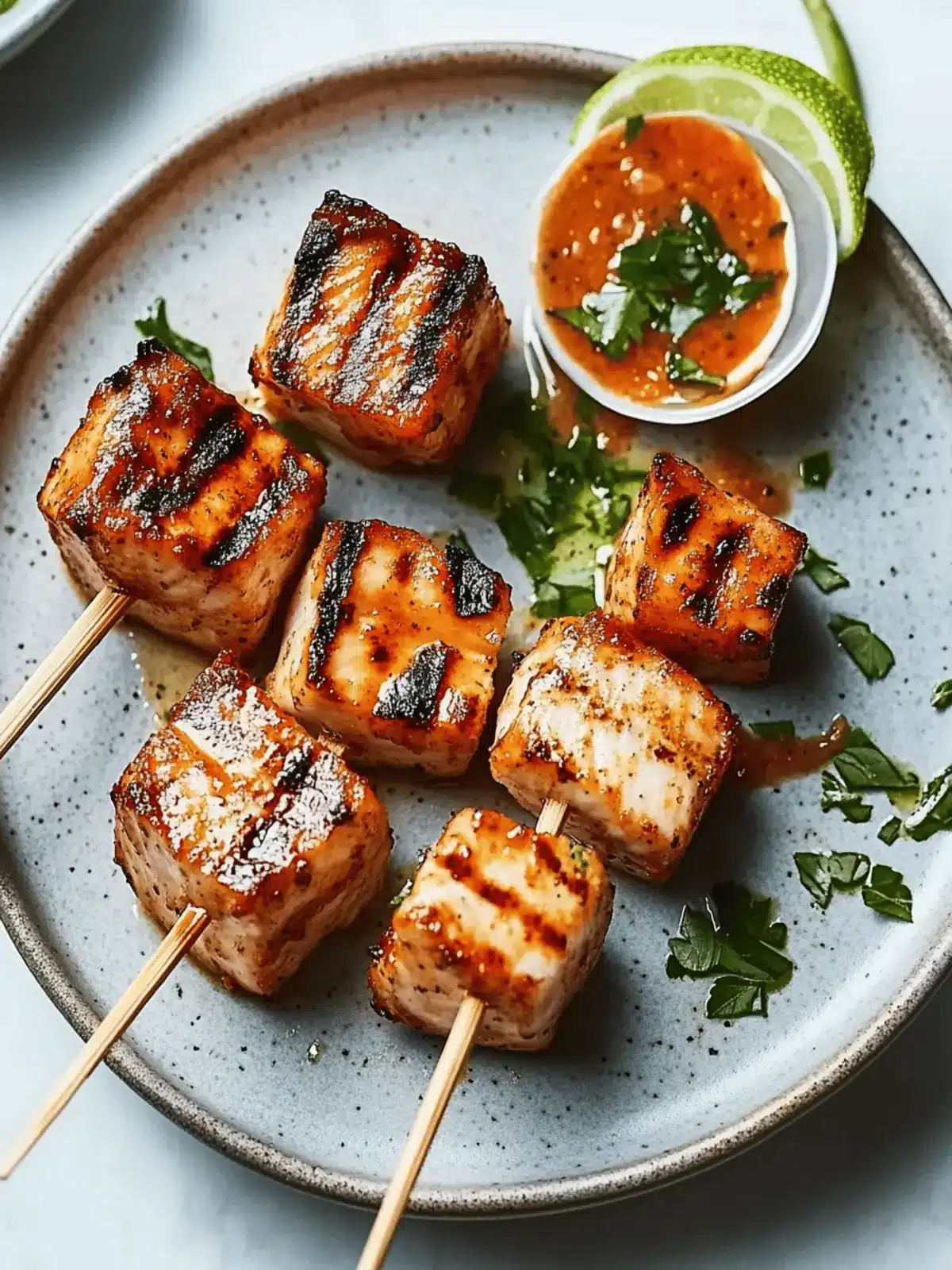 Grilled Brochetas de Pescado: Savor Heart-Healthy Flavor!