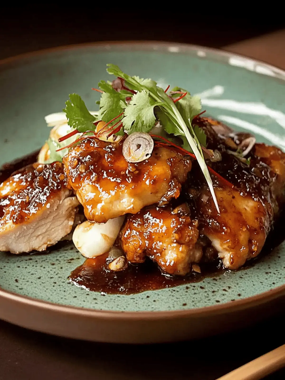 Sticky Sweet Garlic Chicken