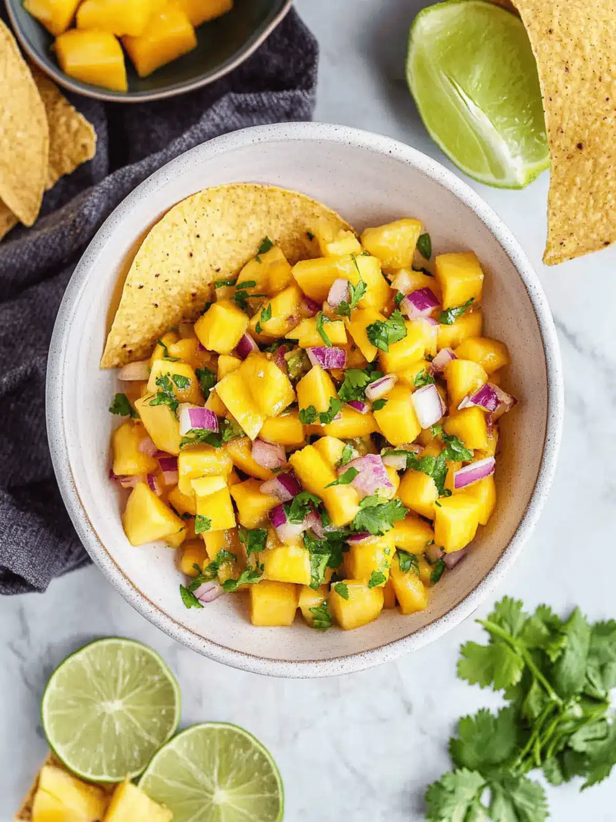 Easy Mango Salsa