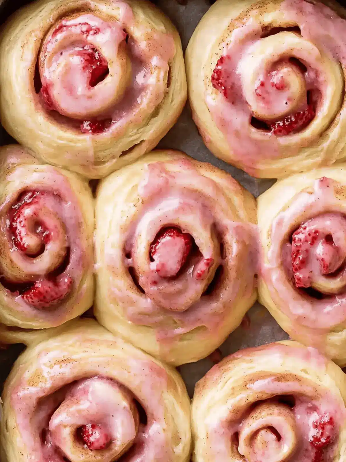 Strawberry Cinnamon Rolls: A Sweet Summer Morning Treat 5 Strawberry Cinnamon Rolls