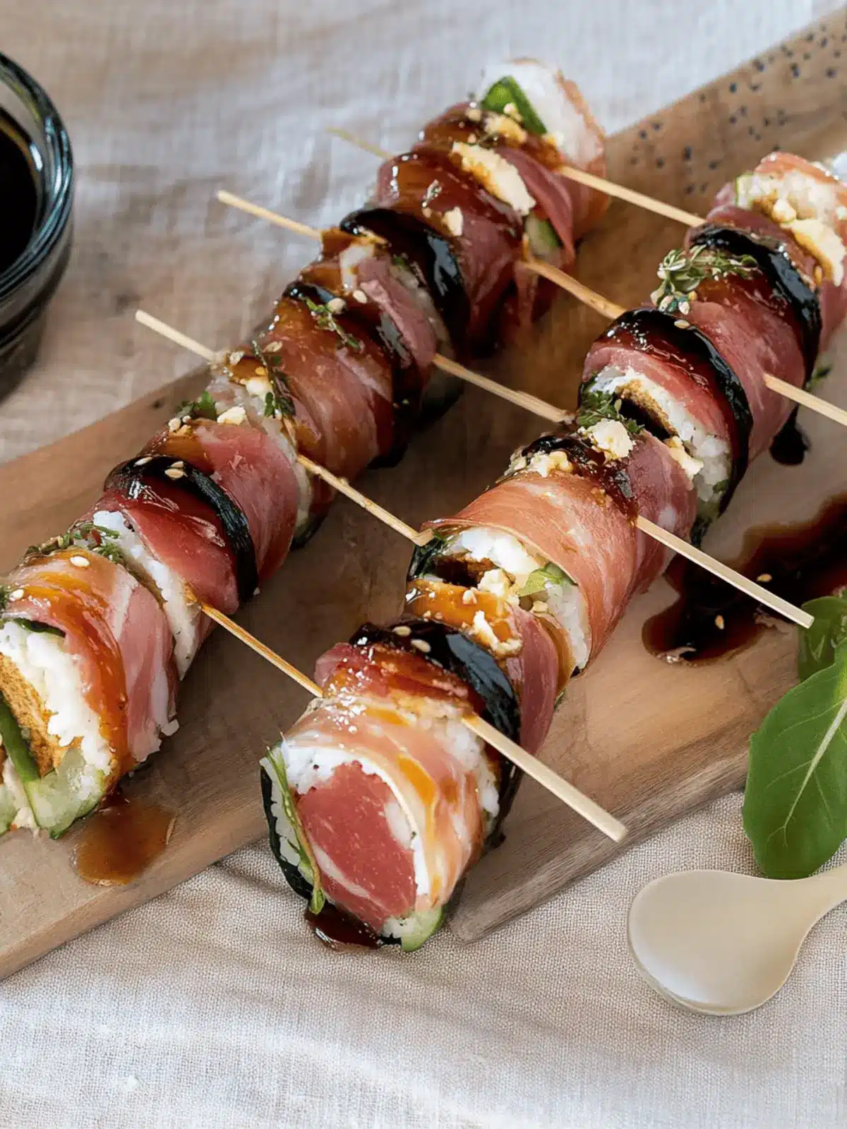 Italian Charcuterie Sushi Rolls