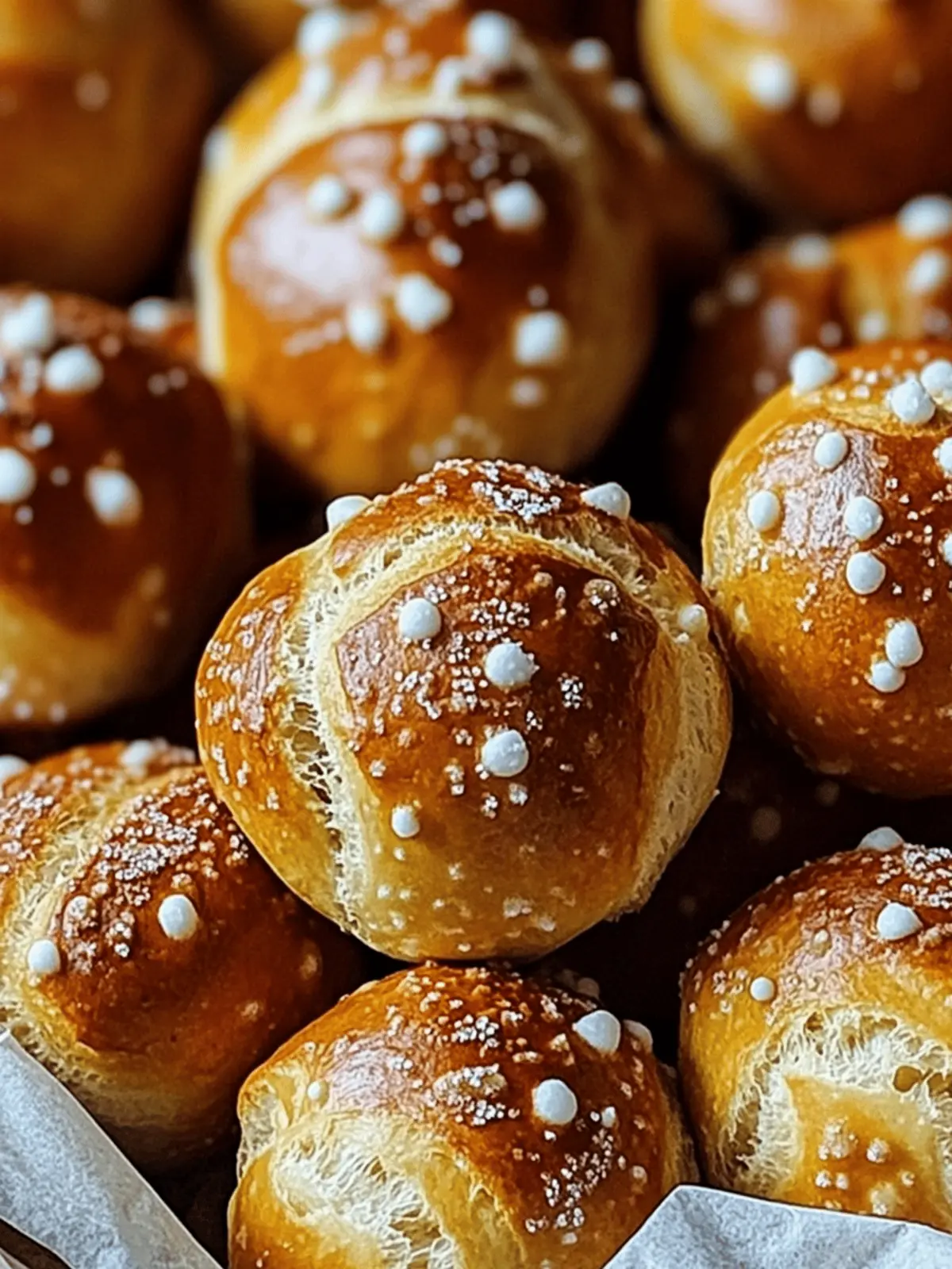 Sourdough Discard Pretzel Bites