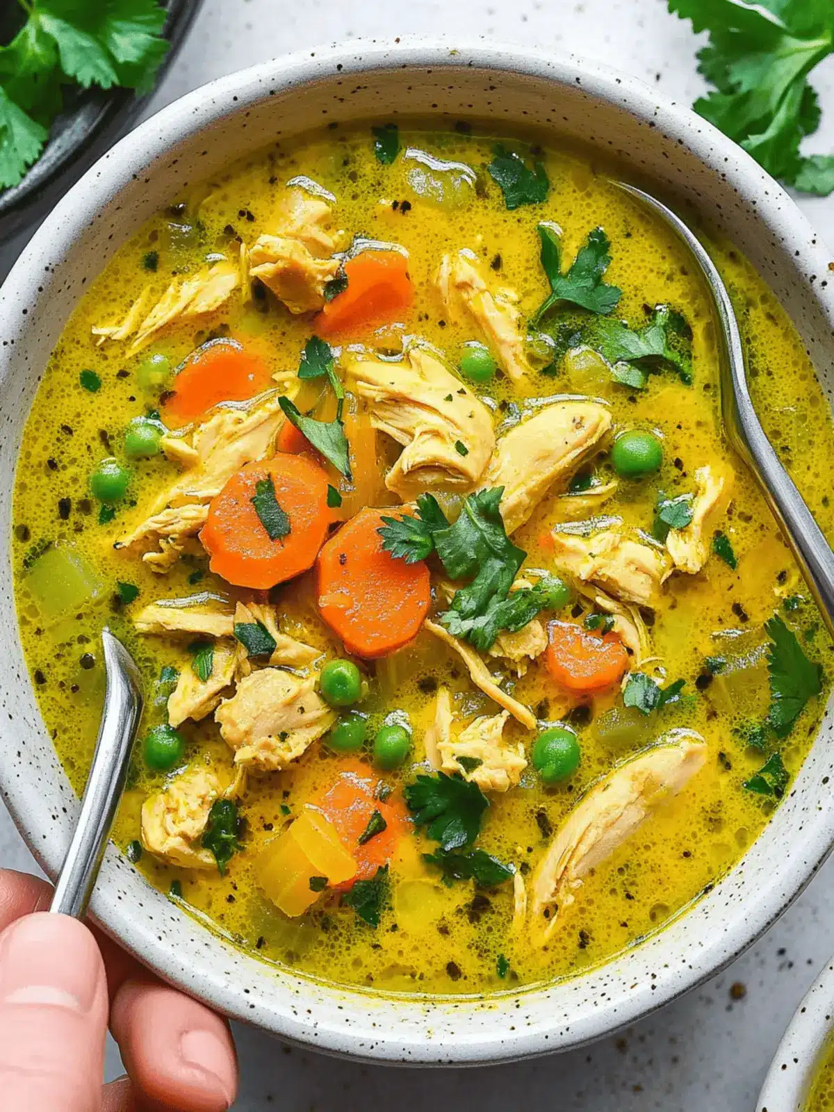 Anti Inflammatory Turmeric Chicken Soup