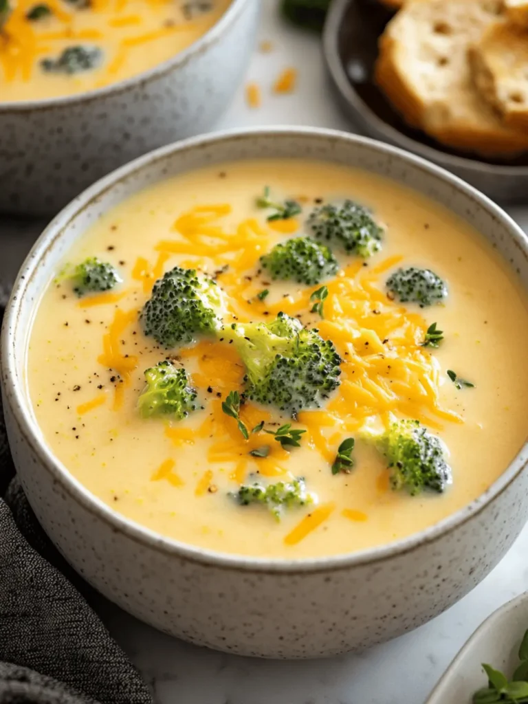 Broccoli Cheese Soup {The Best!}