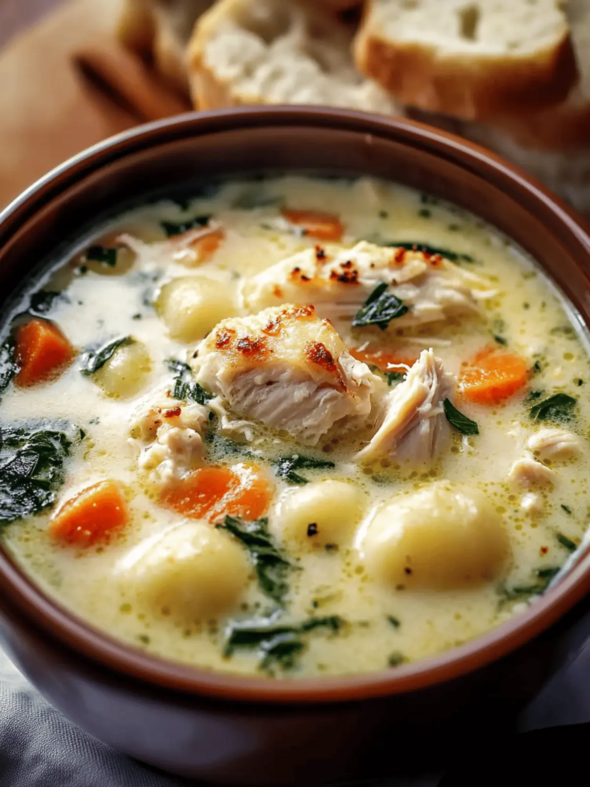 Olive Garden Chicken Gnocchi Soup Recipe and Guide