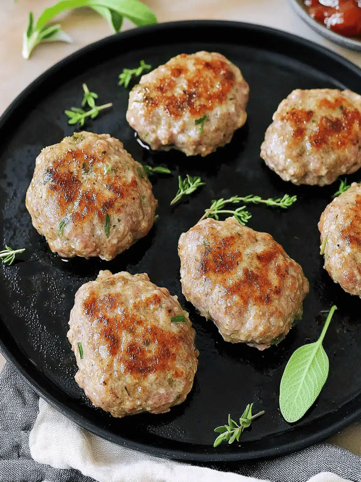 Breakfast Pork Sausage