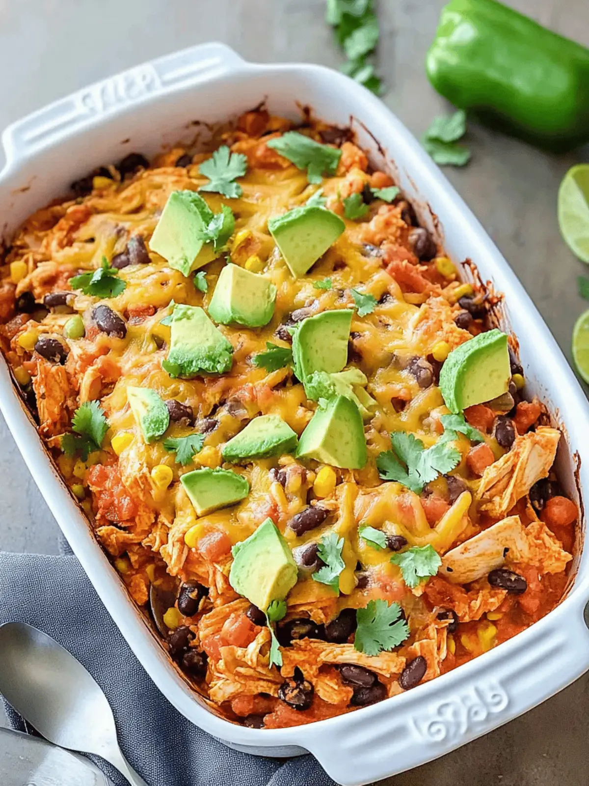 Tex Mex Chicken Casserole