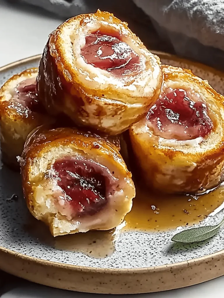 Savory-Sweet Monte Cristo Rolls for Quick Brunch Bliss