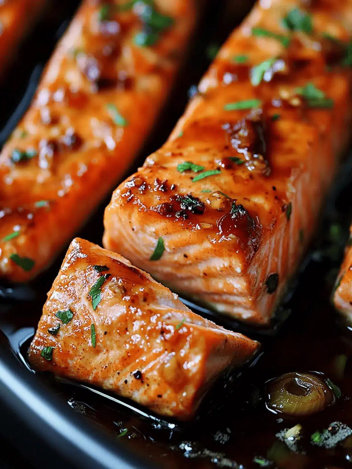 Honey Garlic Salmon