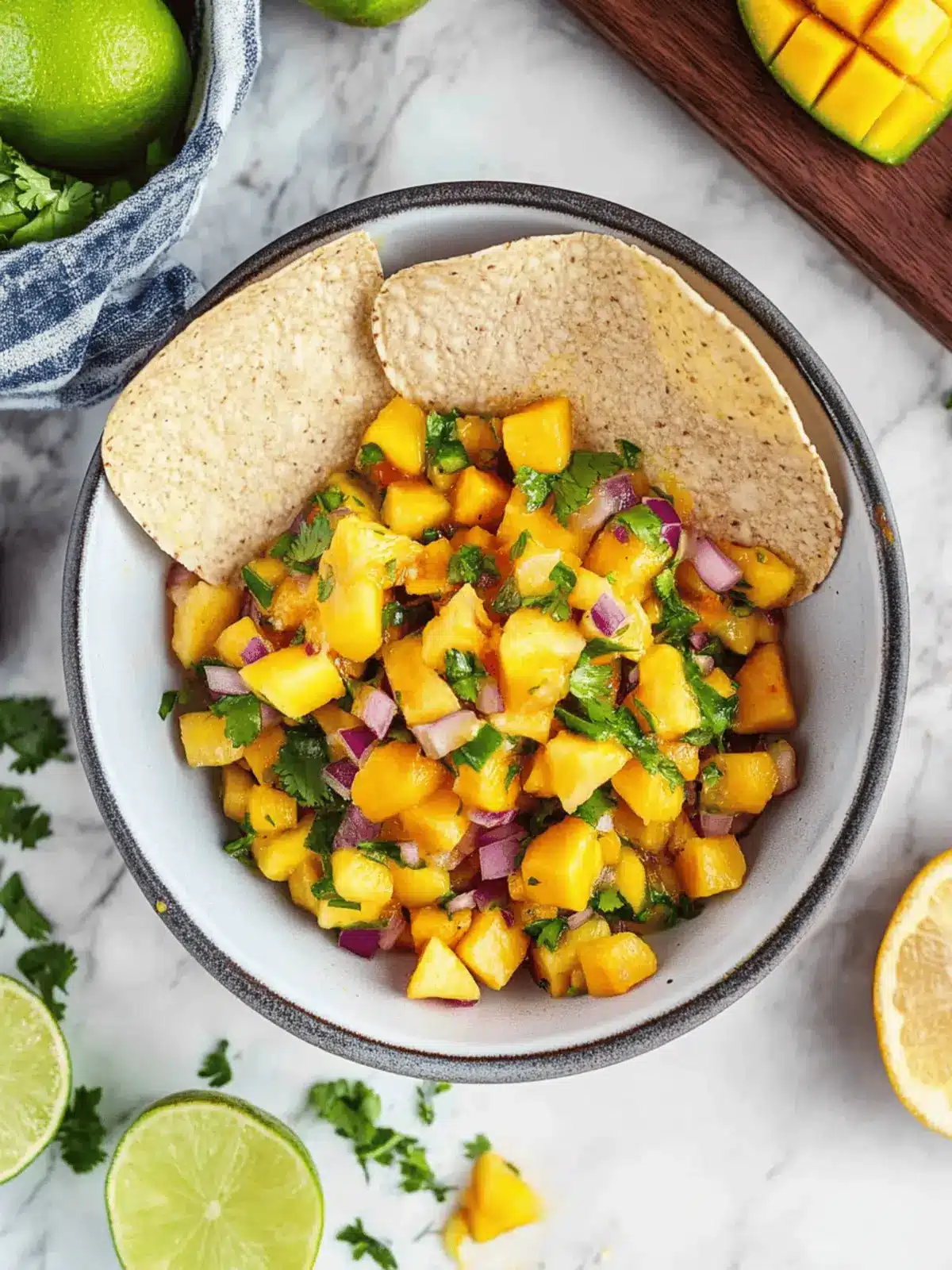 Easy Mango Salsa