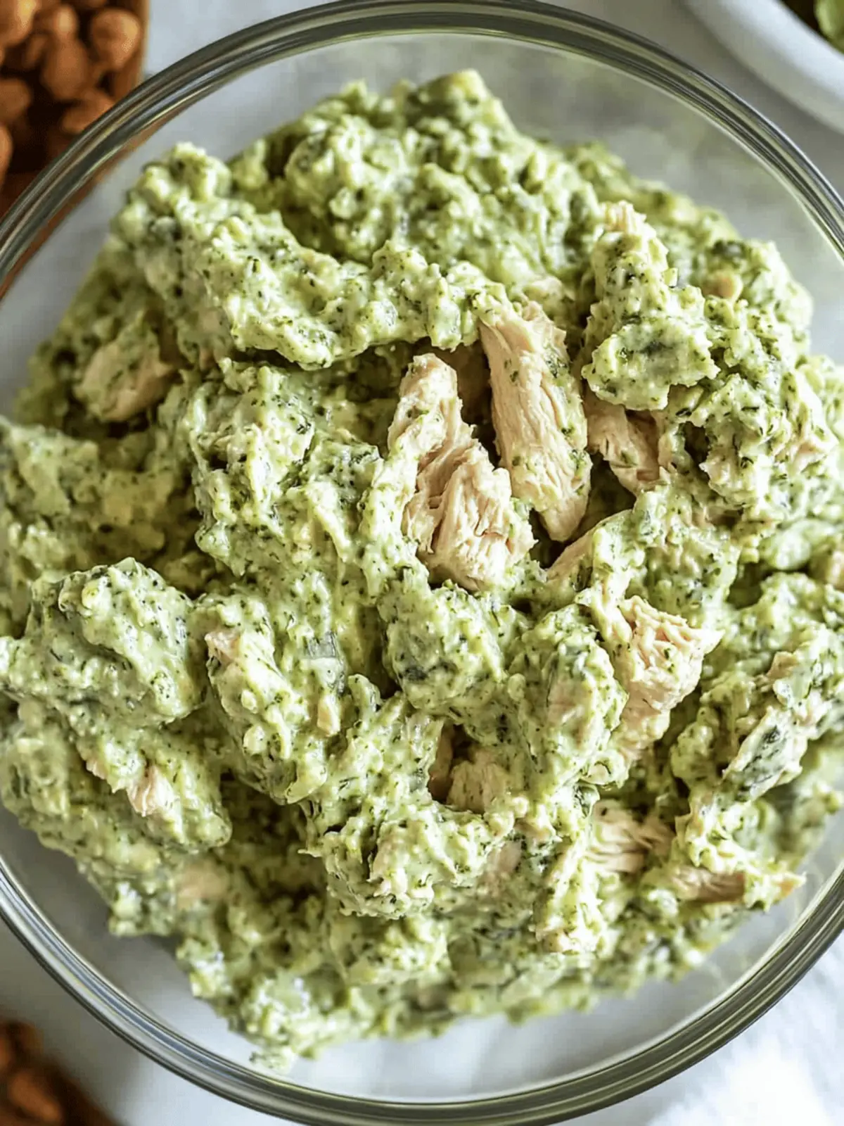 Healthy Green Goddess Chicken Salad (High-Protein)