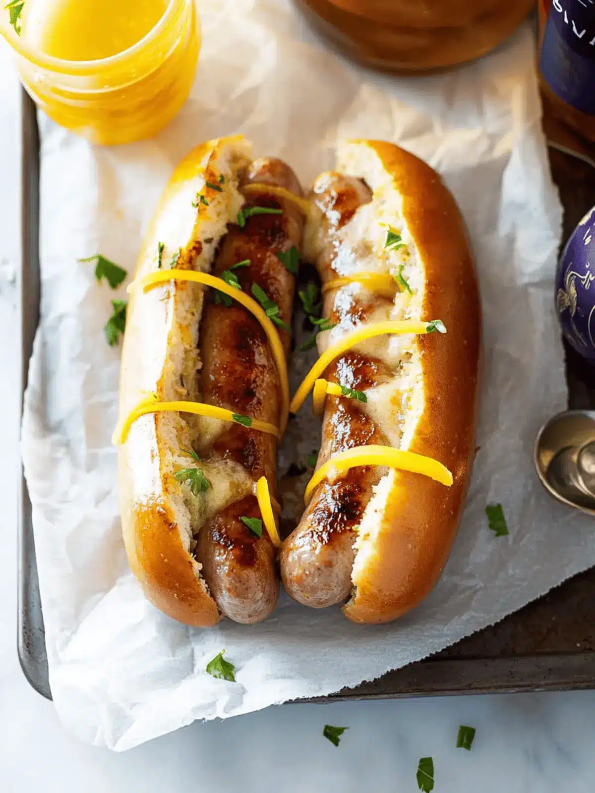 Oktoberfest Beer Braised Brats