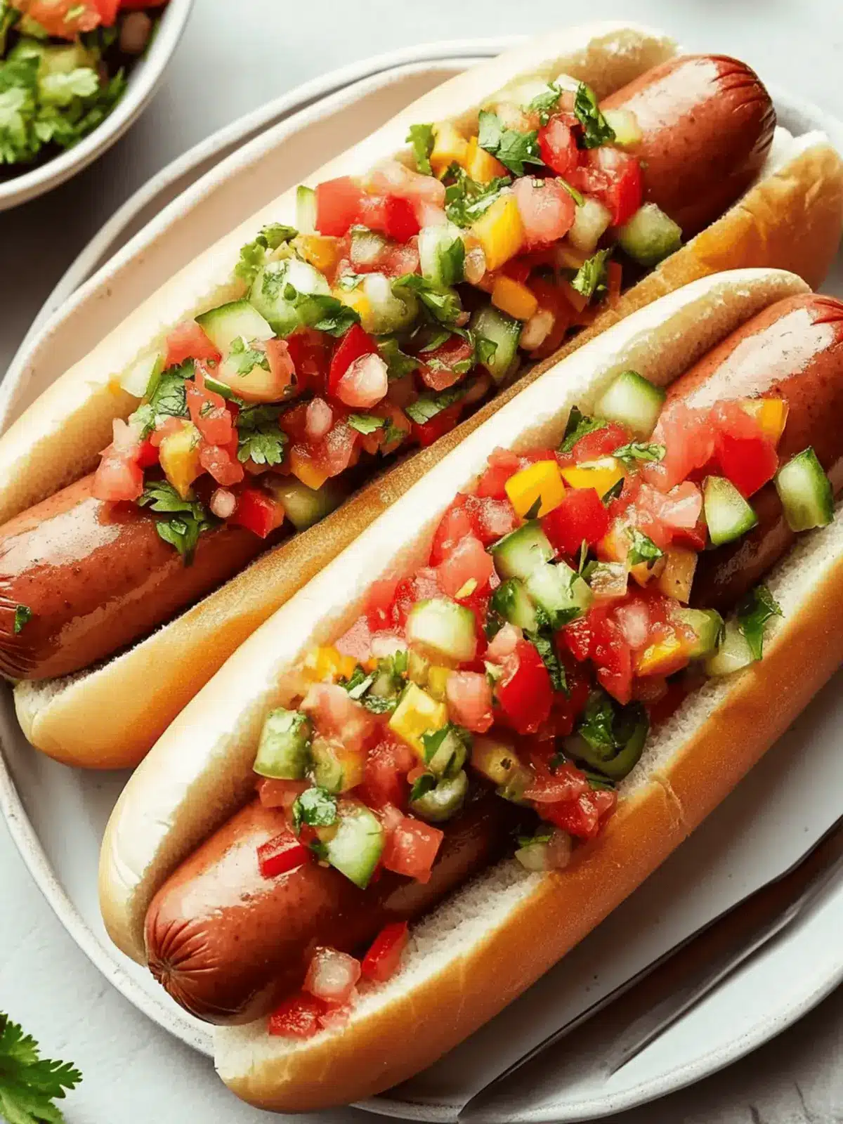 Panchos Argentinos: Elevate Hot Dogs with Fresh Salsa Criolla