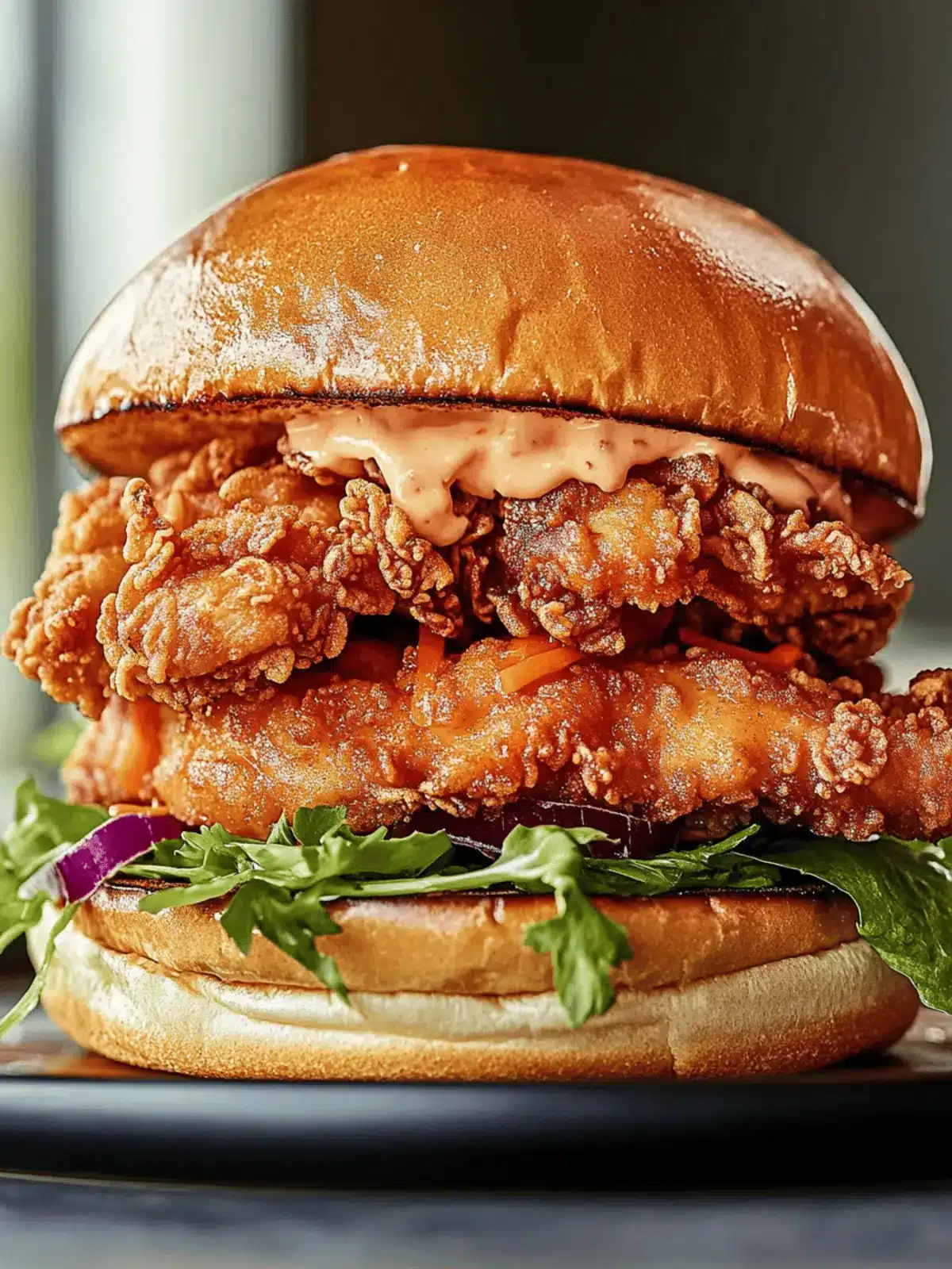 Flavor-Packed Thai Fried Chicken Sandwich Recipe