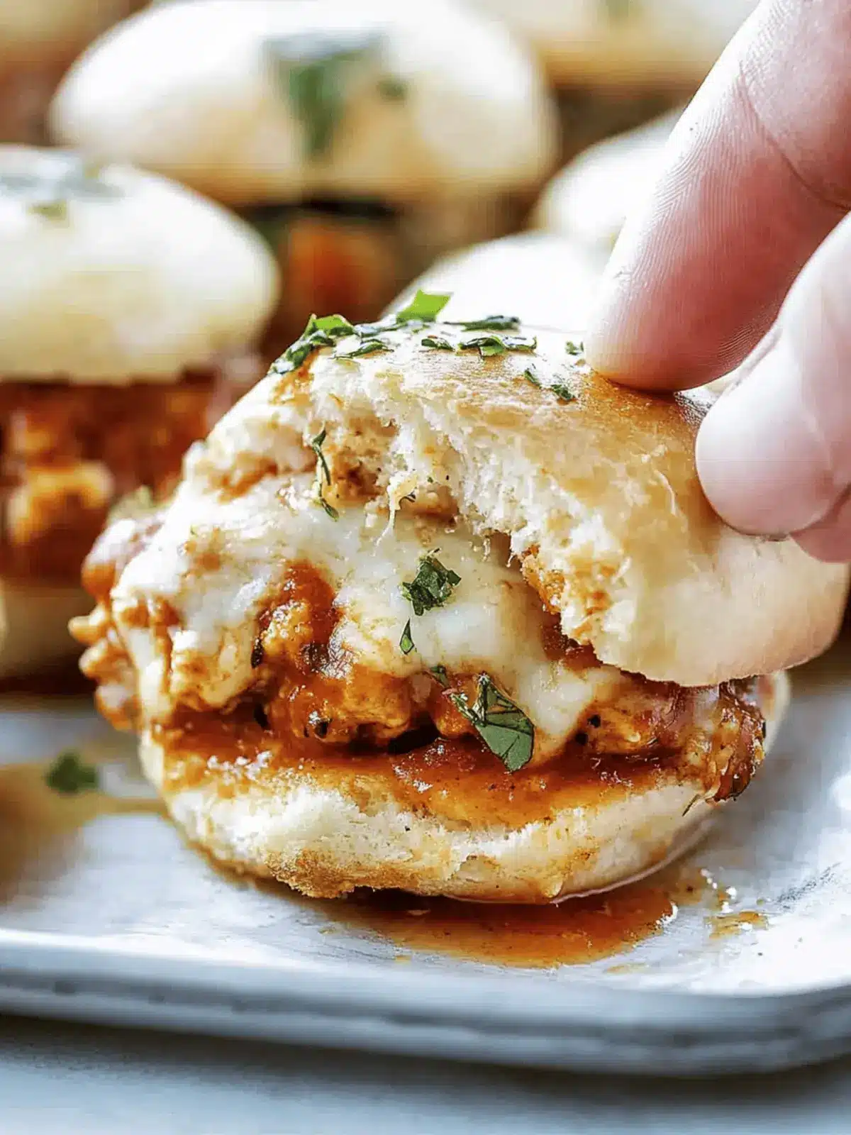 Chicken Parmesan Sliders