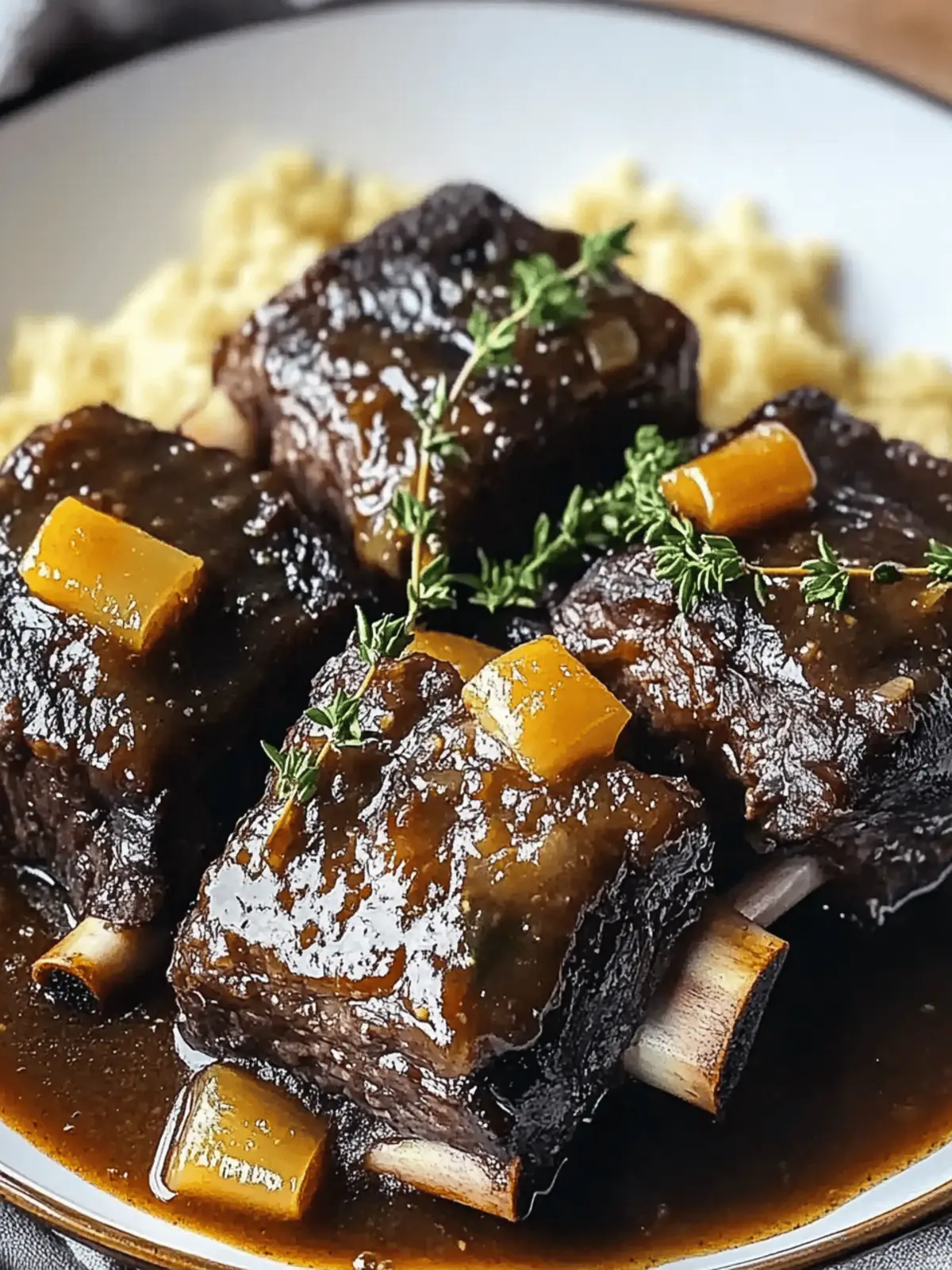 Crockpot Beef Short Ribs