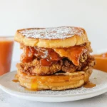 French Toast Fried Chicken Sandwich