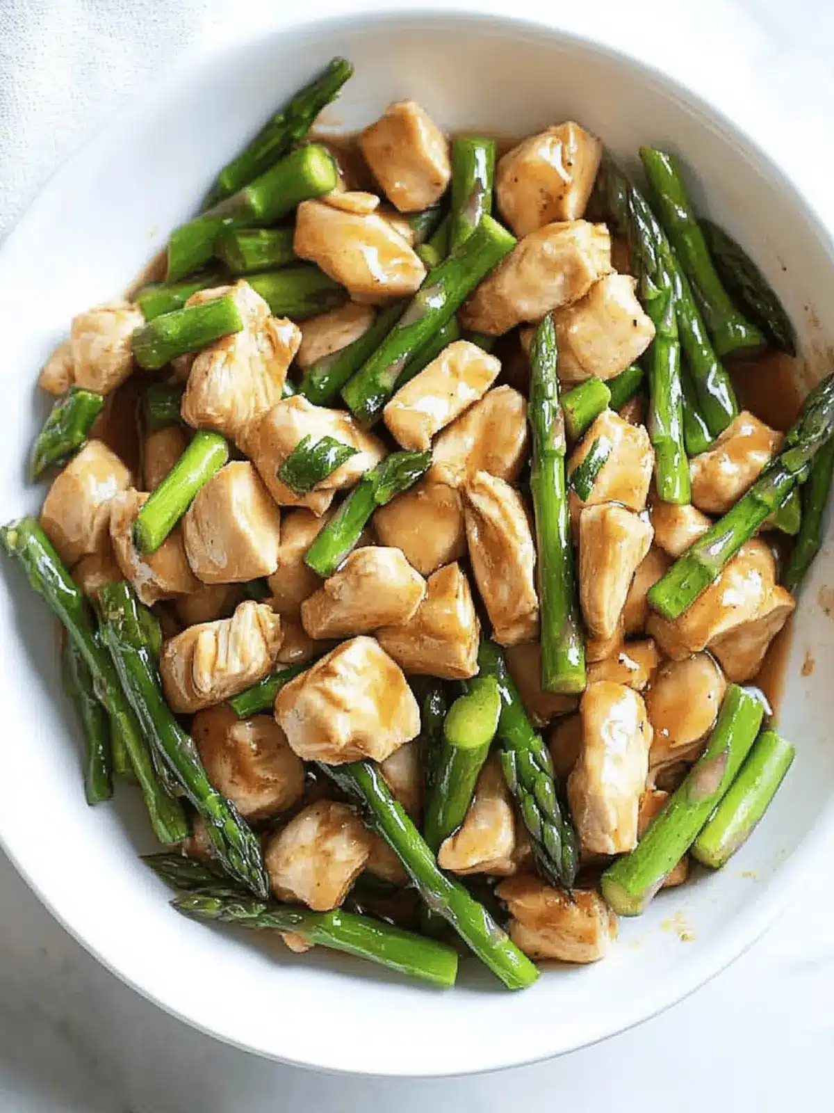 Teriyaki Chicken and Asparagus