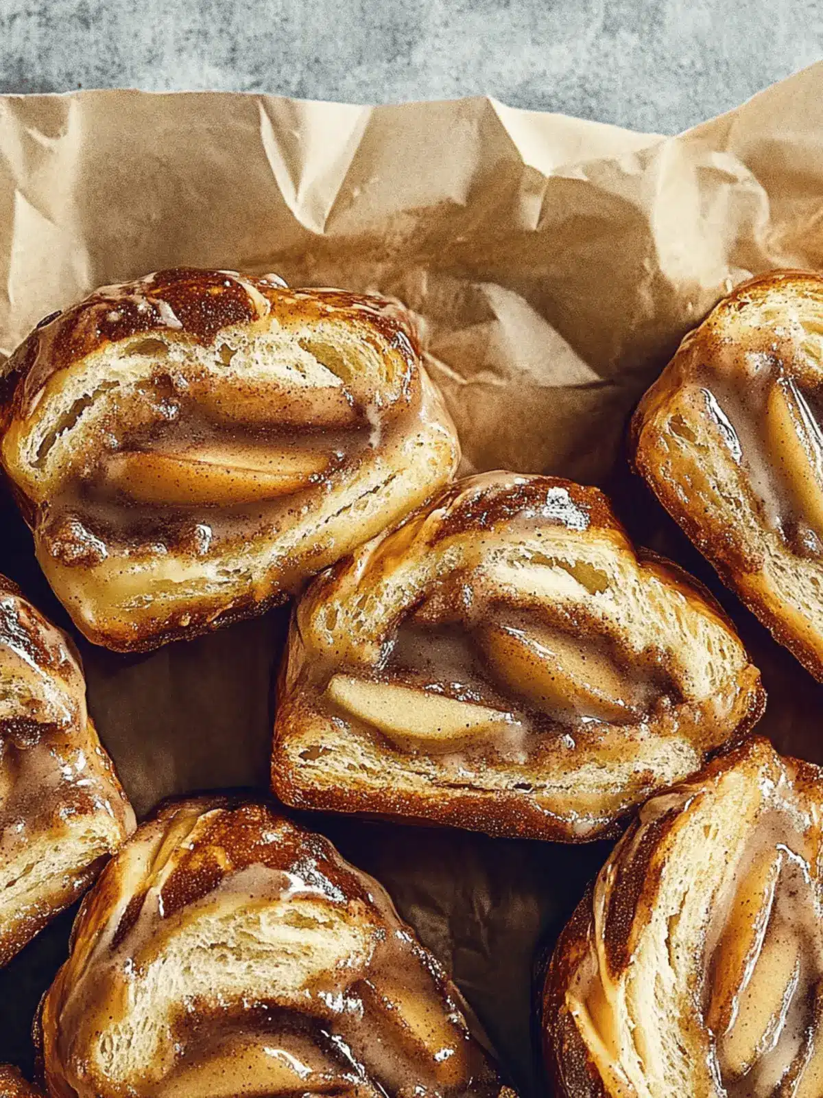 Cinnamon Apple Twist Bread