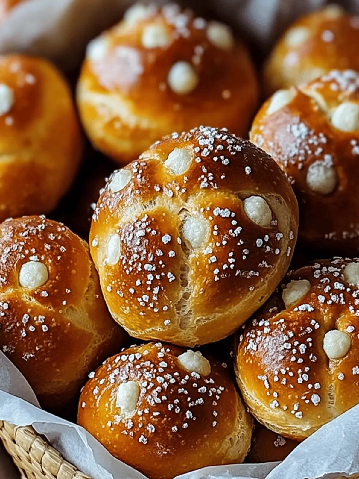 Sourdough Discard Pretzel Bites