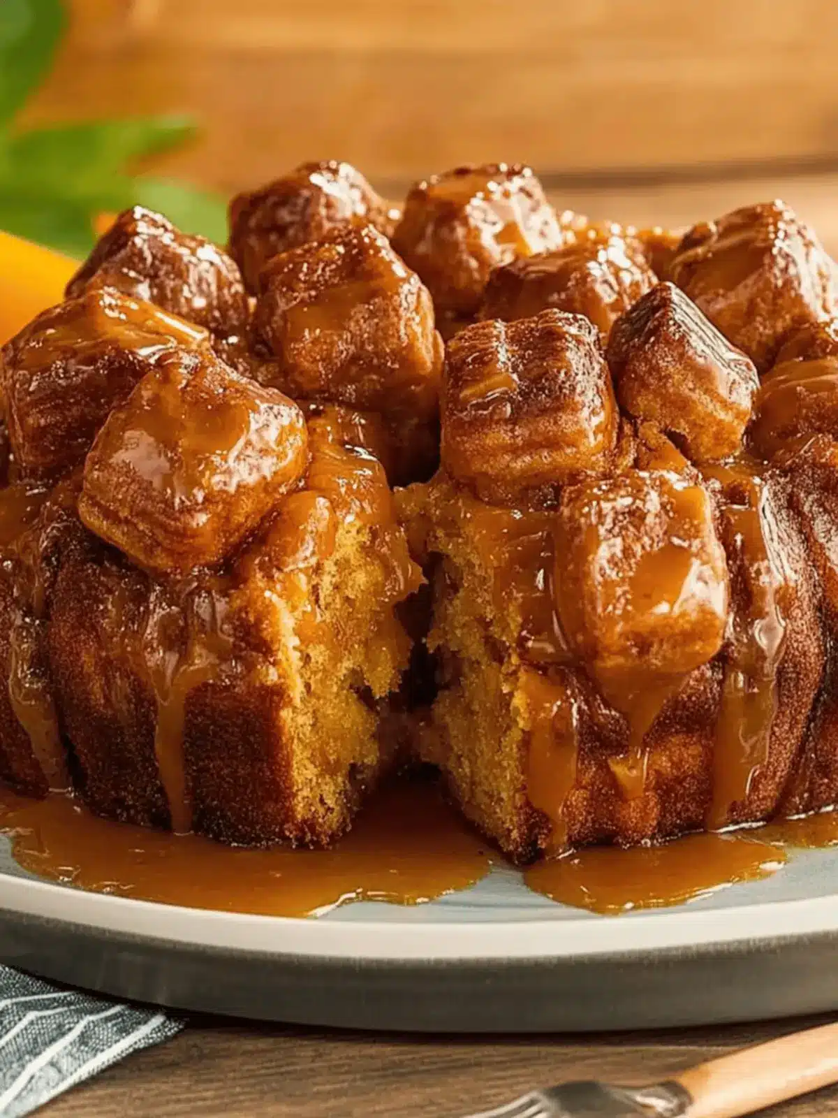 Pumpkin Spice Monkey Bread