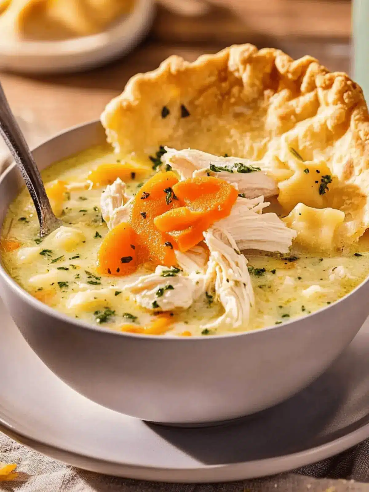 Chicken Pot Pie Soup