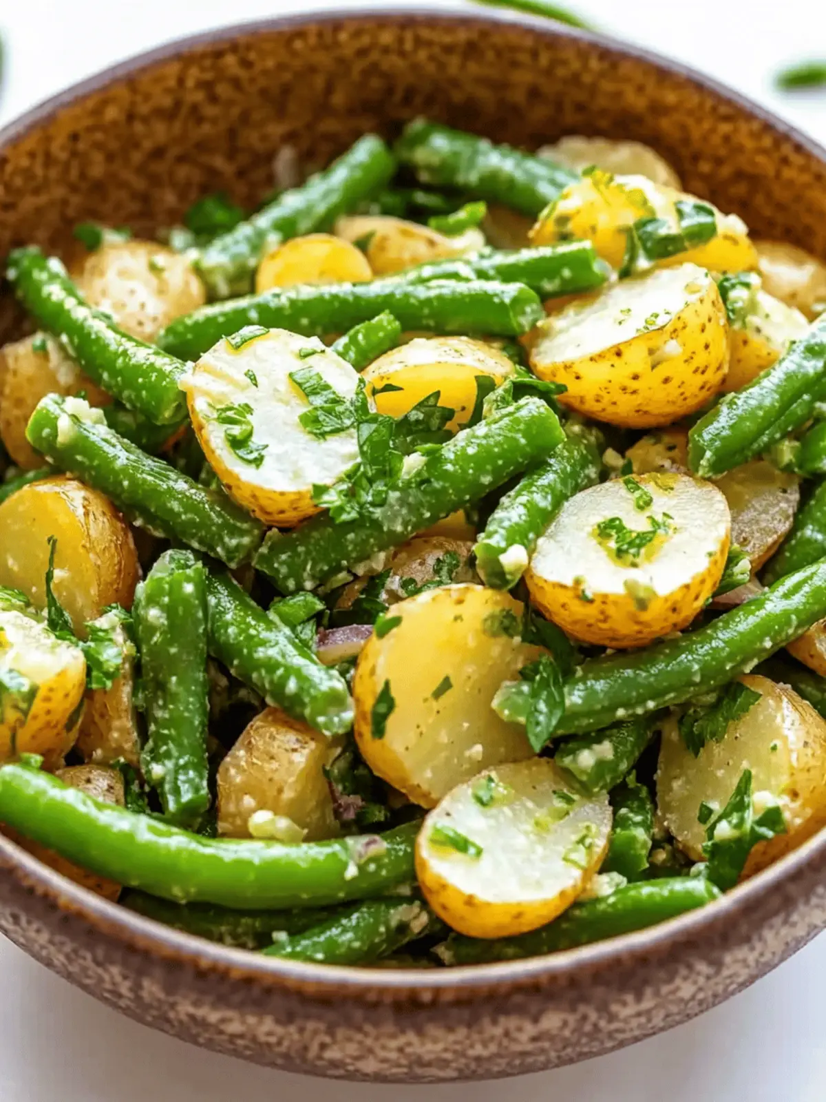 Quick Green Bean Potato Salad