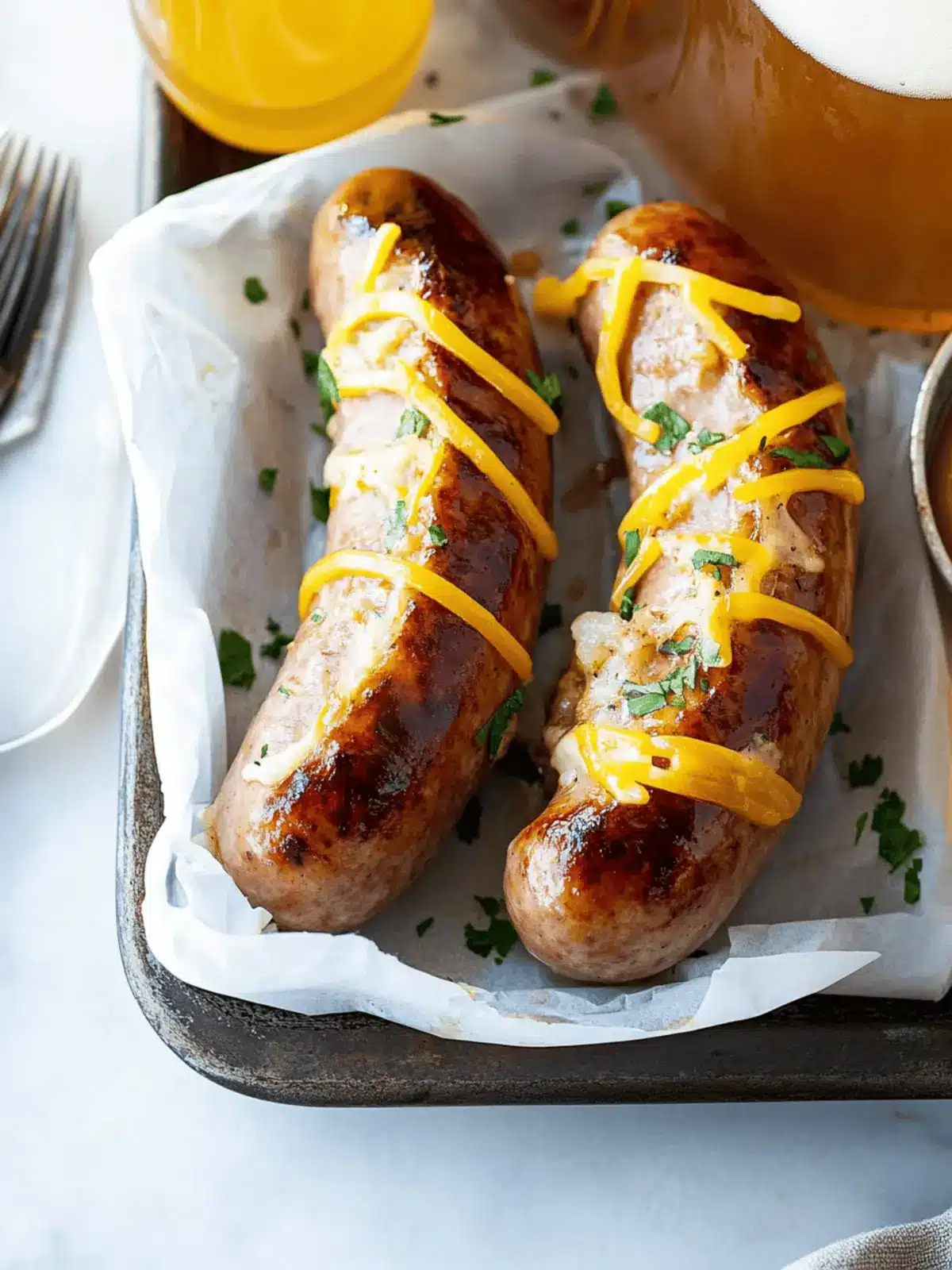 Oktoberfest Beer Braised Brats