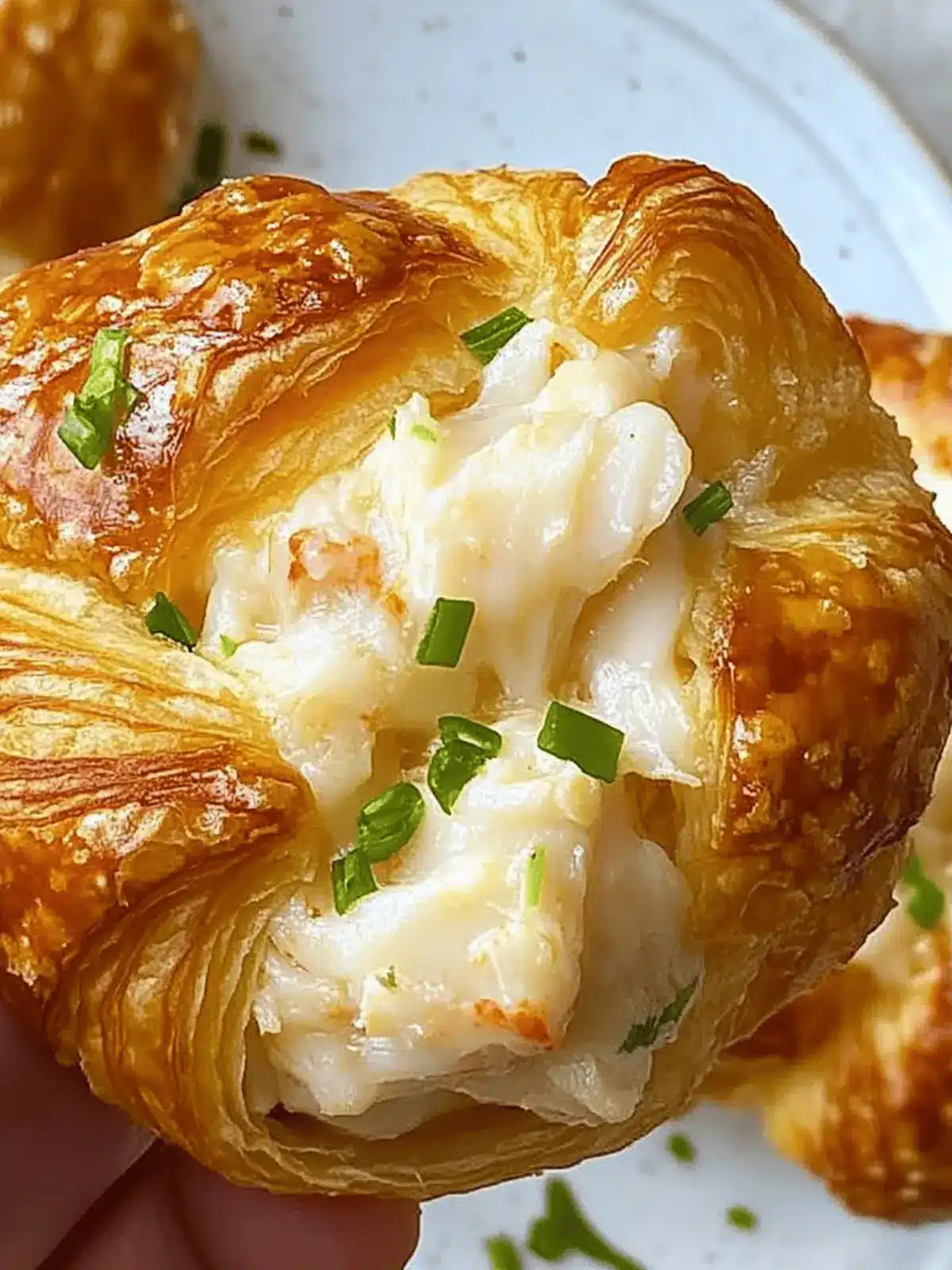Crab Dip Croissants