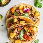 Pineapple Turkey Tacos
