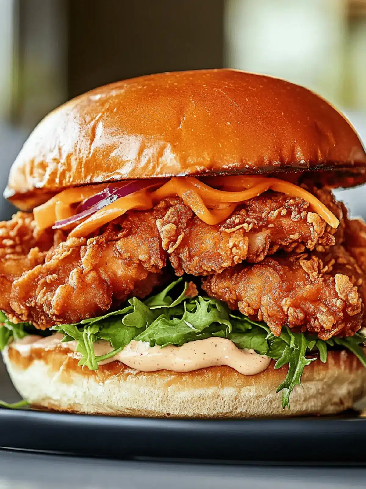 Flavor-Packed Thai Fried Chicken Sandwich Recipe