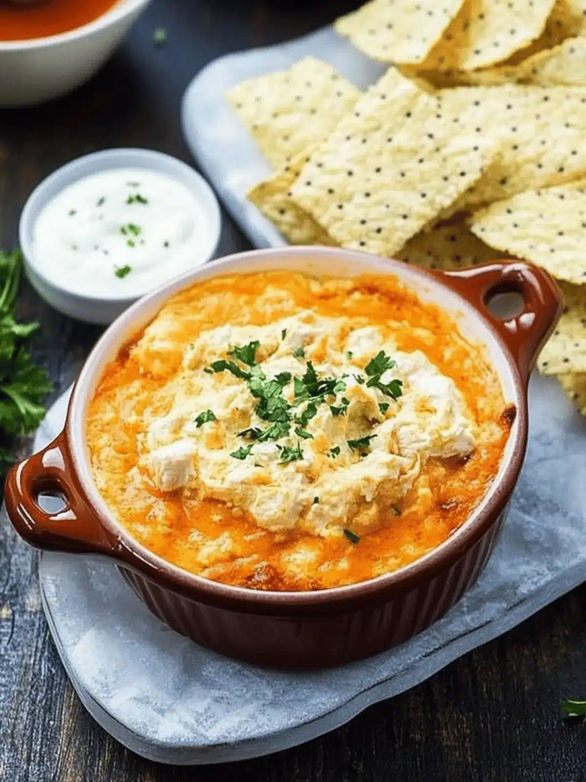 Savory Slow Cooker Buffalo Chicken Dip Your Guests Will Devour