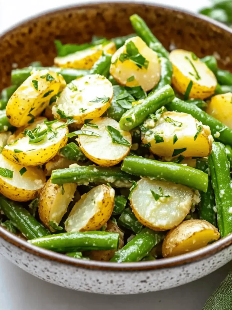 Quick Green Bean Potato Salad