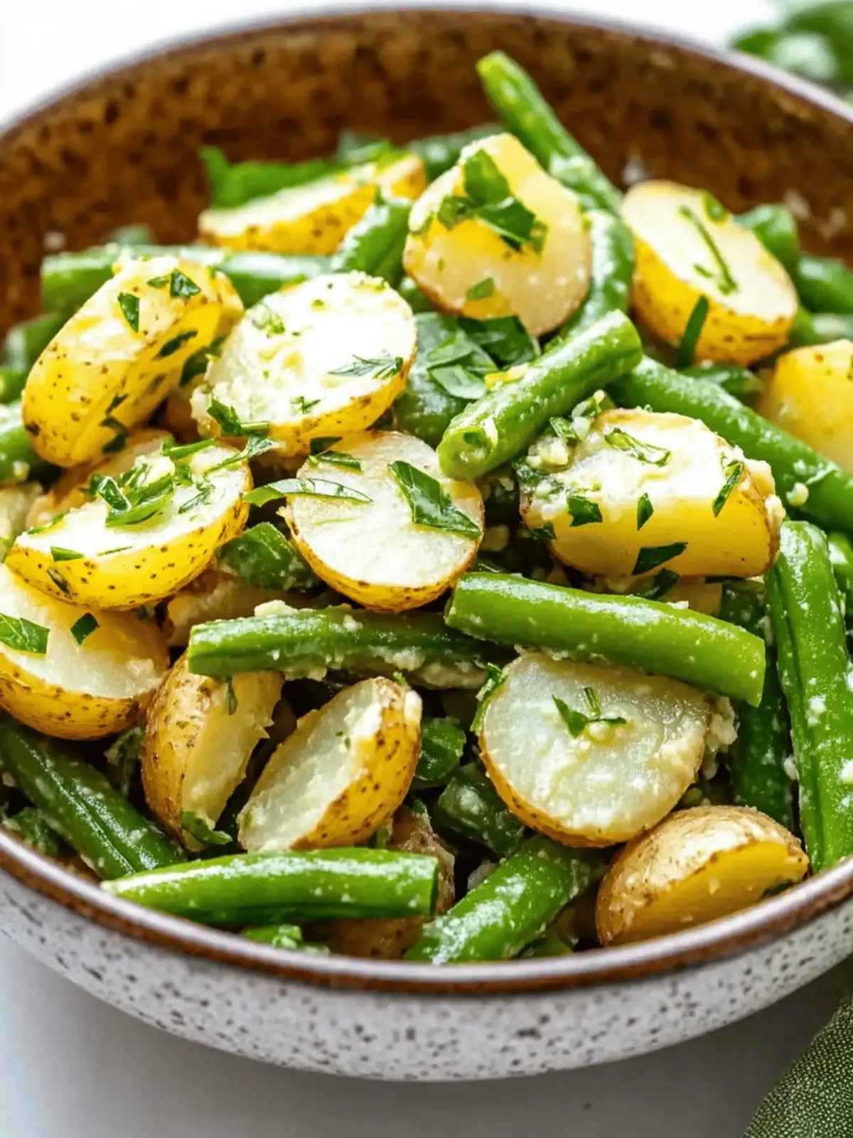 Quick Green Bean Potato Salad